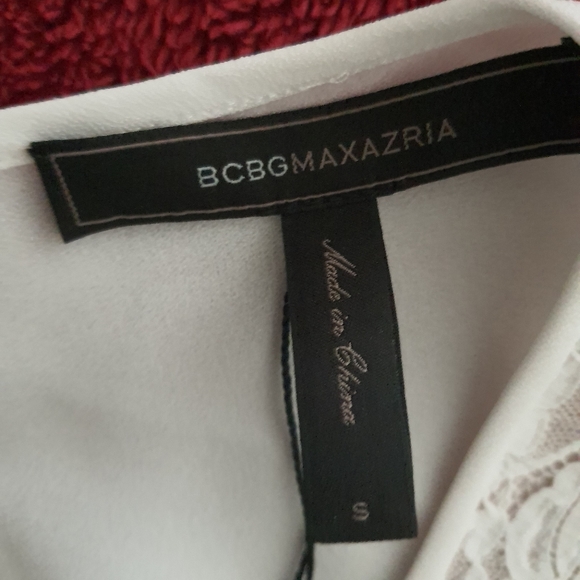 NEW BCBG Maxazria Chrystie Blouse Small - Picture 7 of 7